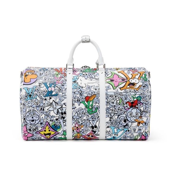 Handbags - RARE Louis Vuitton Graffiti Keepall 50